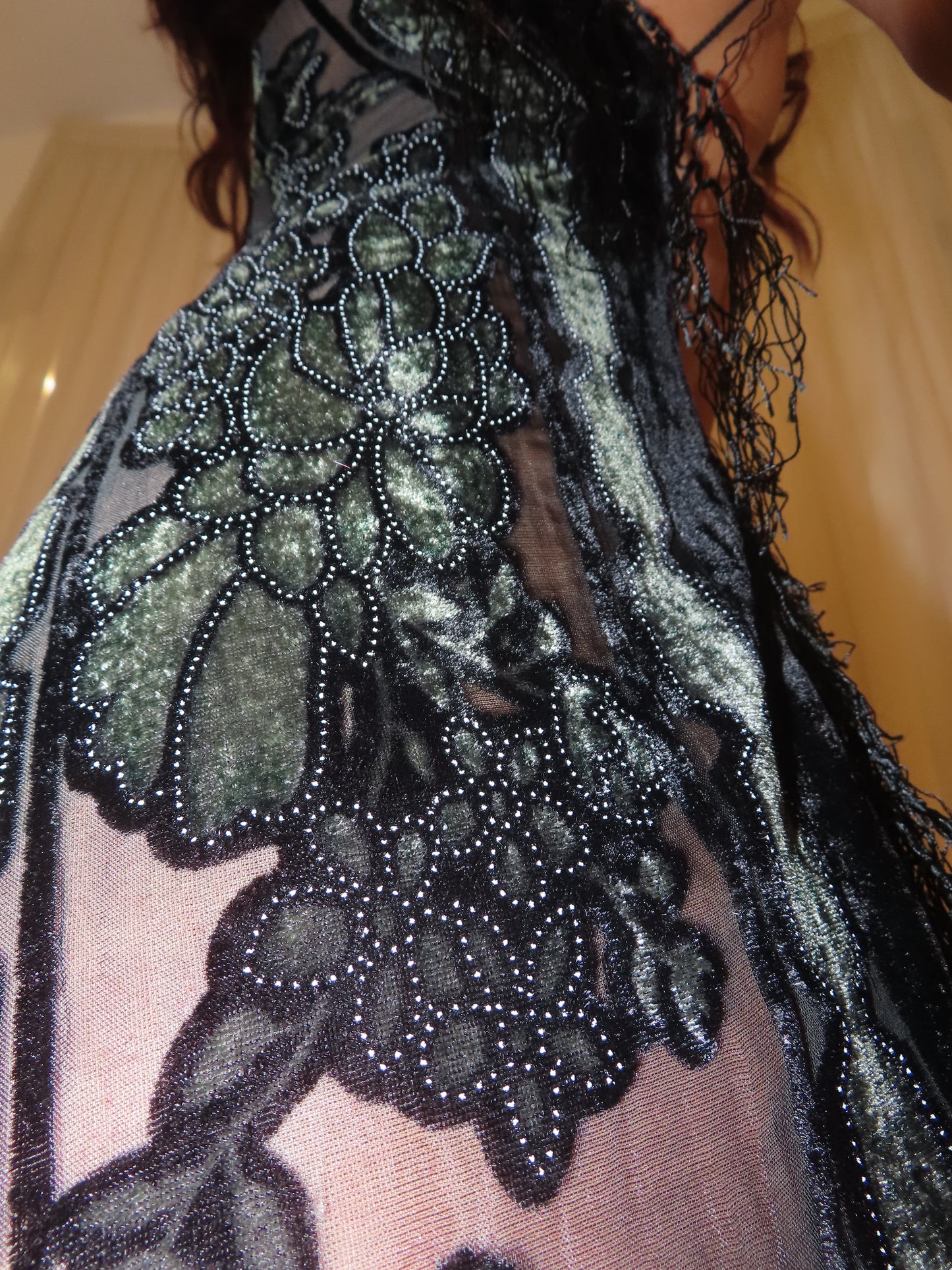 Green Handkerchief Dress