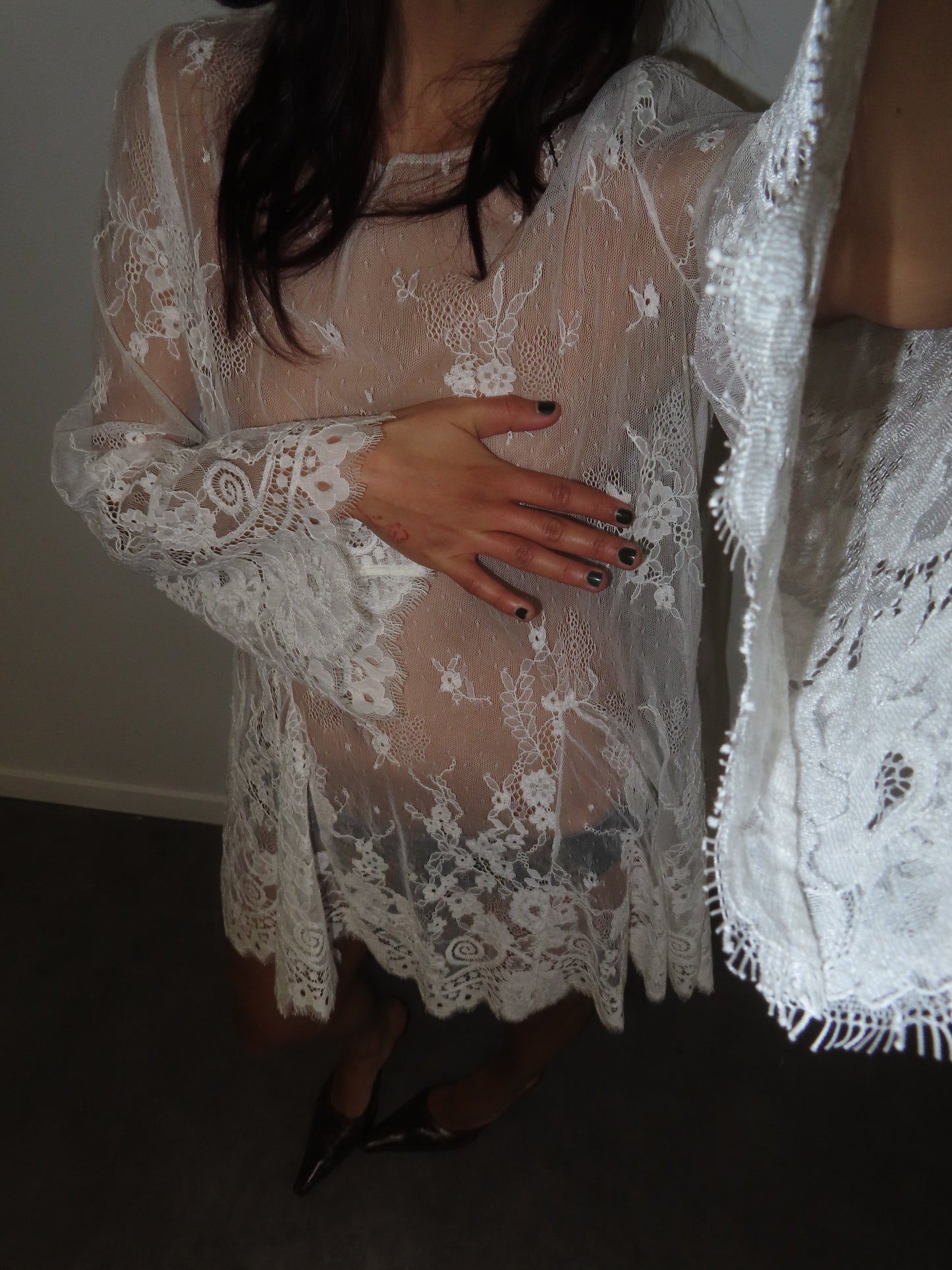 White Lace Dress