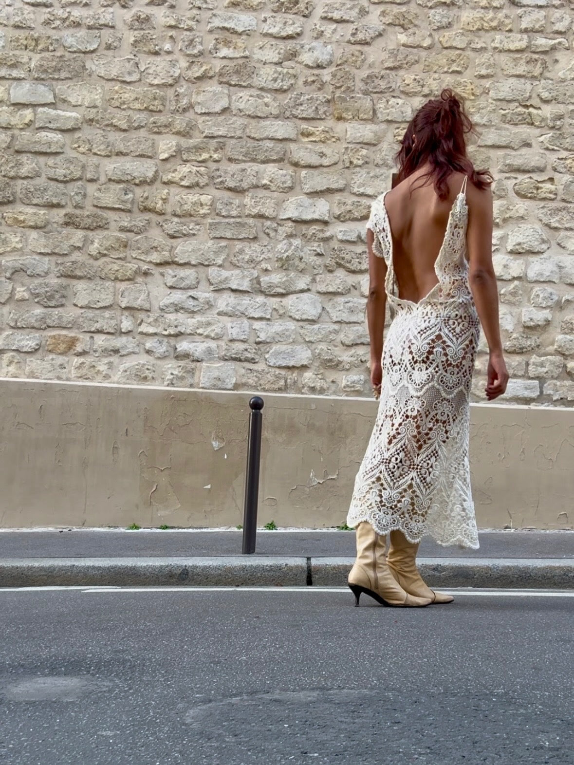 Guipure Lace Dress