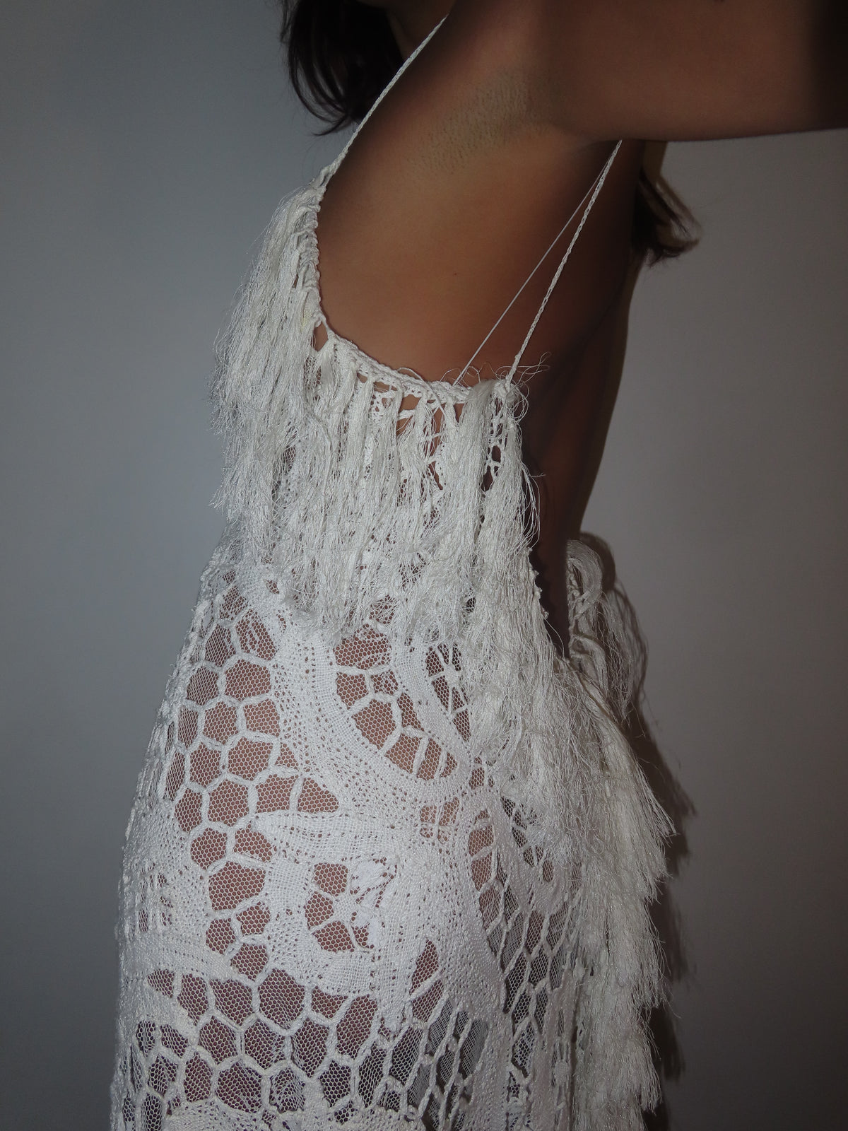 Bridal Fringe Dress