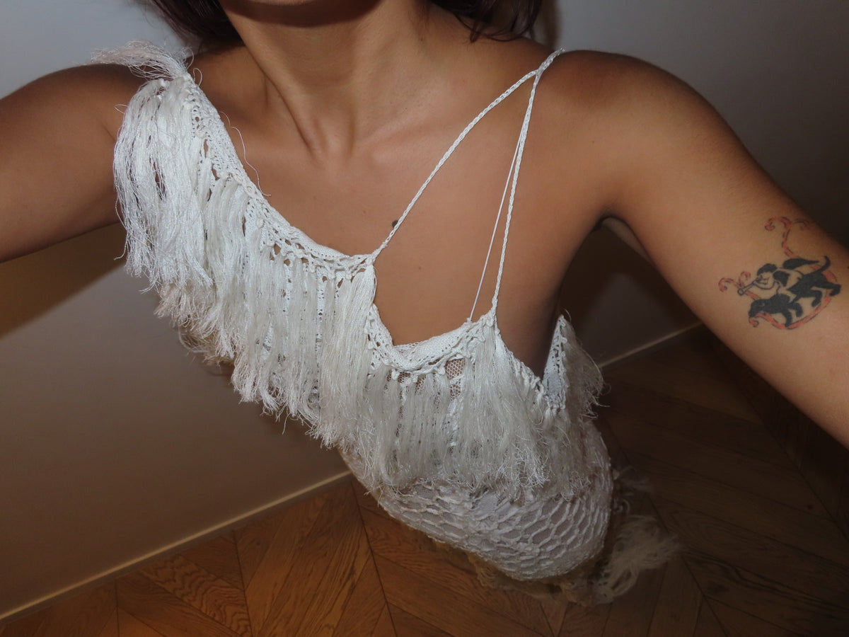 Bridal Fringe Dress